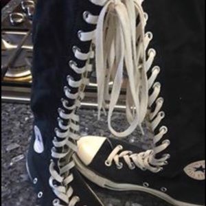 Converse knee high sneaker boot